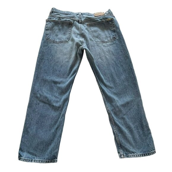 Levis Strauss Signature Regular Fit Mens Sz 40 x 30 (Act 38 x 29) Straight Jeans - Picture 3 of 9